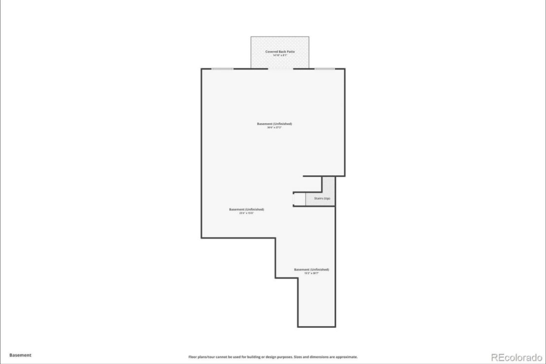 Floor plan of 2862 Newfound Lake Road: Walkout lower level (unfinished)